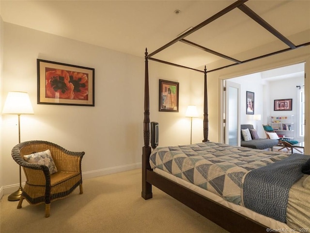 124 Court St Unit 8, New Haven, CT 06511 - bedroom with light carpet and baseboards
