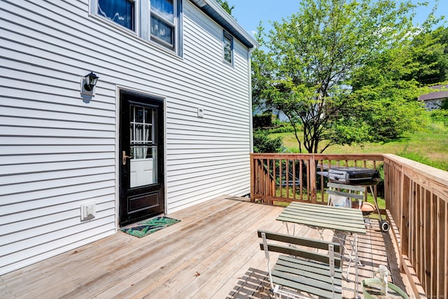 191 Farrell Rd, Waterbury, CT 06706 - view of wooden terrace