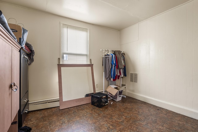 245 Goodrich St, Hamden, CT 06517 - spacious closet featuring a baseboard heating unit