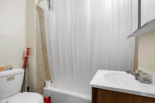 245 Goodrich St, Hamden, CT 06517 - bathroom with vanity and shower / bathtub combination with curtain
