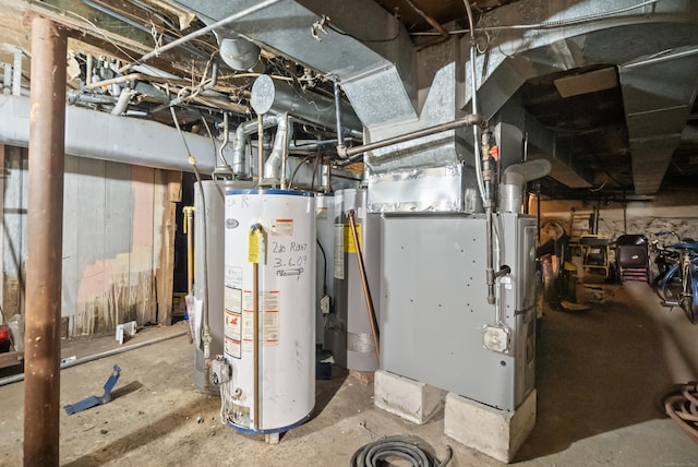 245 Goodrich St, Hamden, CT 06517 - utilities featuring gas water heater and heating unit