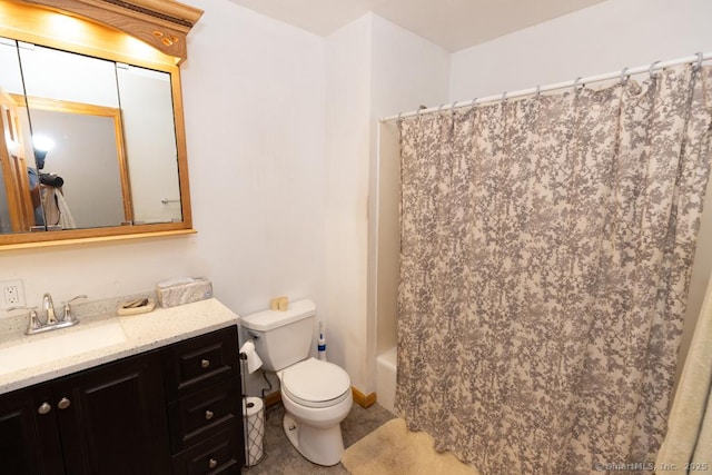 76 Bushy Hill Rd, Deep River, CT 06417 - bathroom with vanity and shower / bath combination with curtain