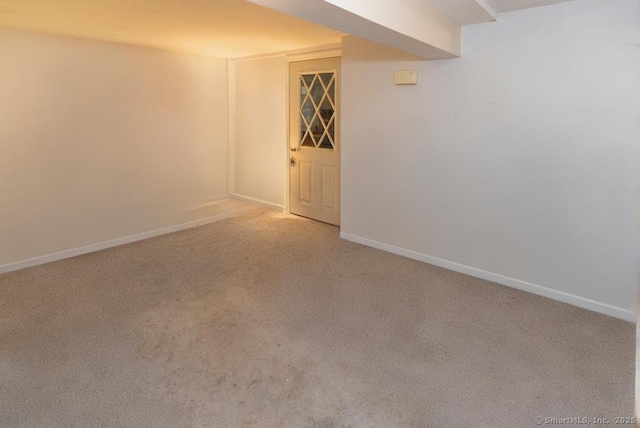 76 Bushy Hill Rd, Deep River, CT 06417 - carpeted empty room featuring baseboards