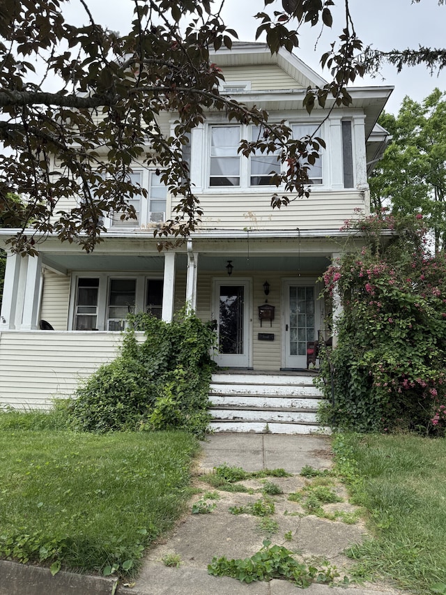 373 Midland St, Bridgeport, CT 06605 - view of front of house with covered porch