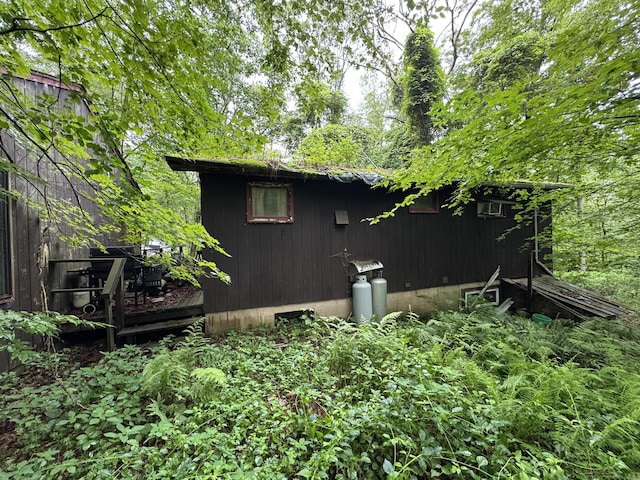 view of outdoor structure