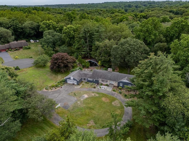 35 Flax Mill Ter, Milford, CT 06461 - aerial view of property's location with a forest