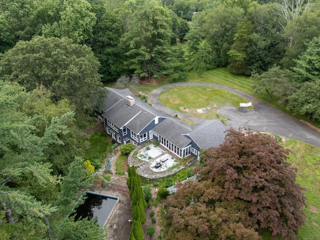 35 Flax Mill Ter, Milford, CT 06461 - view of subject property with a heavily wooded area