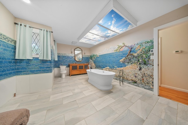 35 Flax Mill Ter, Milford, CT 06461 - full bath with a freestanding bath