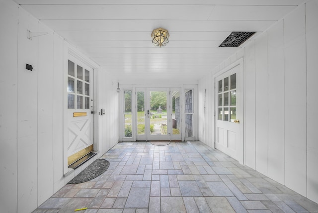 35 Flax Mill Ter, Milford, CT 06461 - unfurnished sunroom with french doors