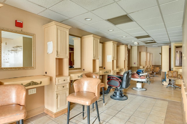 2404 Main St, Hartford, CT 06120 - building lobby with a drop ceiling