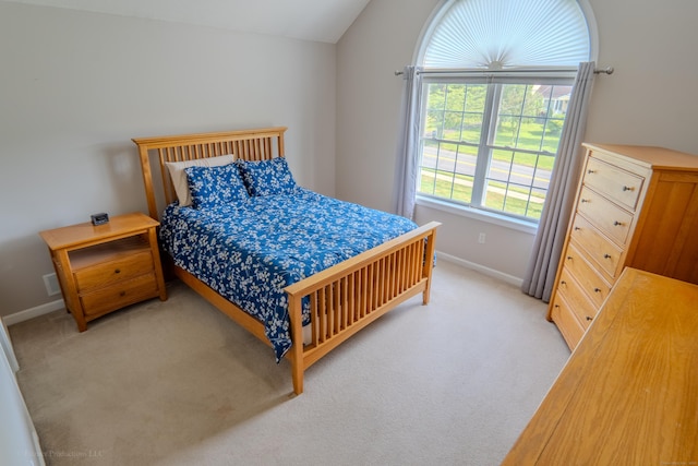 148 Evergreen Rd, Cromwell, CT 06416 - bedroom with light colored carpet and vaulted ceiling