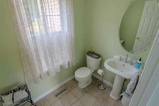 148 Evergreen Rd, Cromwell, CT 06416 - bathroom with toilet and tile patterned flooring