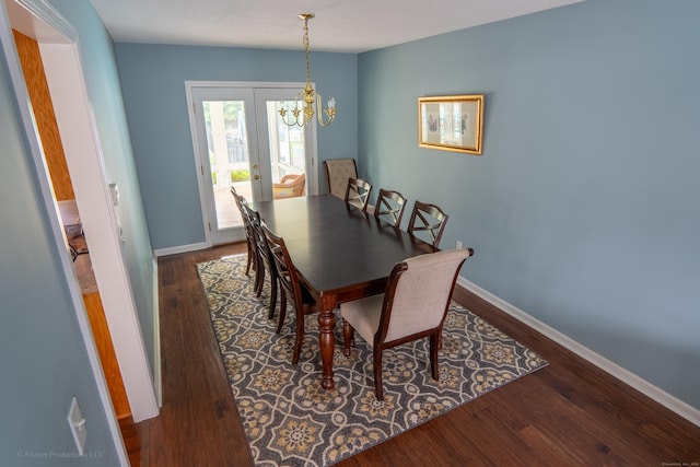 148 Evergreen Rd, Cromwell, CT 06416 - dining area featuring wood finished floors and french doors