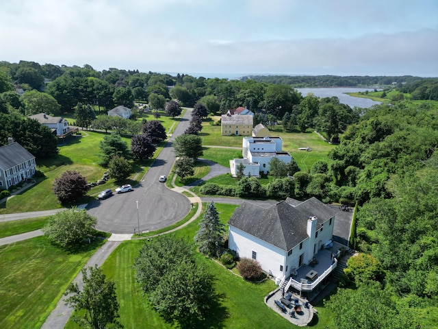 61 Brookview Ct, Groton, CT 06340 - aerial view of a large body of water