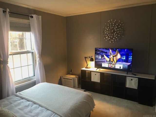 61 Elm St, East Windsor, CT 06088 - carpeted bedroom with crown molding and multiple windows