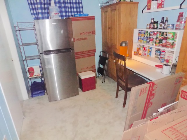 61 Elm St, East Windsor, CT 06088 - kitchen featuring carpet floors