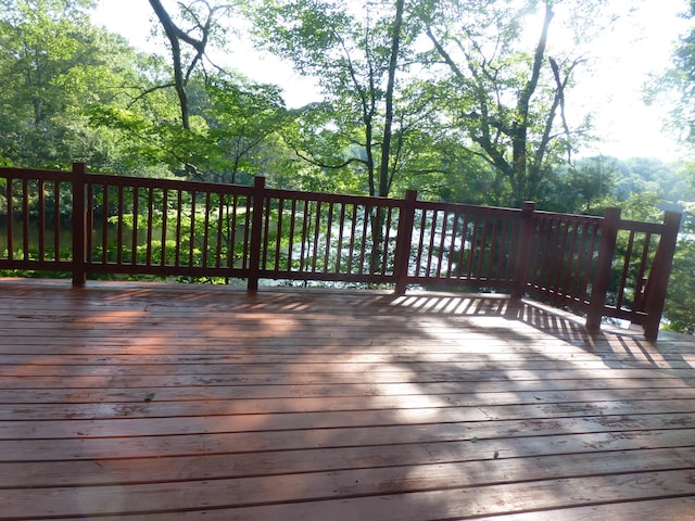 5 Tower Hill Lake Rd, Deep River, CT 06417 - view of wooden deck