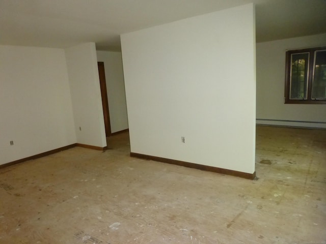 5 Tower Hill Lake Rd, Deep River, CT 06417 - empty room with a baseboard radiator and baseboards