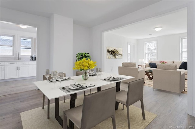 33 William St, Danbury, CT 06810 - dining area featuring plenty of natural light and light wood-type flooring