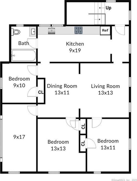 33 William St, Danbury, CT 06810 - view of property floor plan
