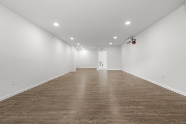 33 William St, Danbury, CT 06810 - spare room with recessed lighting and dark wood finished floors