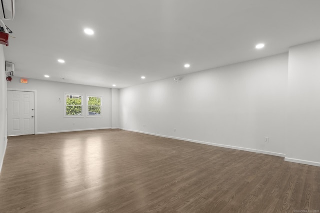 33 William St, Danbury, CT 06810 - unfurnished room with recessed lighting and dark wood-type flooring