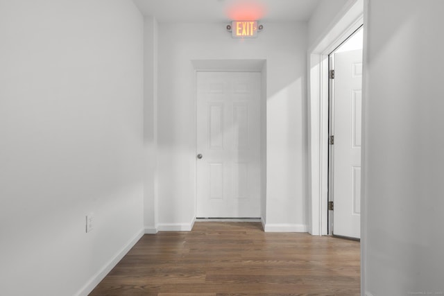 33 William St, Danbury, CT 06810 - hall with wood finished floors and baseboards
