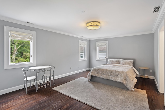 106A Comstock Hill Ave, Norwalk, CT 06850 - bedroom with crown molding and wood finished floors