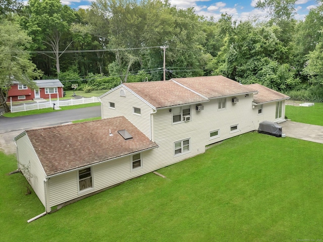 18 Arbor Rd, Monroe, CT 06468 - rear view of house with roof with shingles