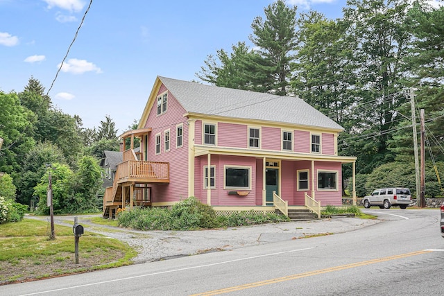 326 Rte 169, Woodstock, CT 06281 - view of front of home featuring a porch