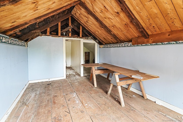326 Rte 169, Woodstock, CT 06281 - view of unfinished attic