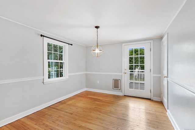 3 Lynette Dr, North Haven, CT 06473 - empty room featuring crown molding and light wood-style flooring