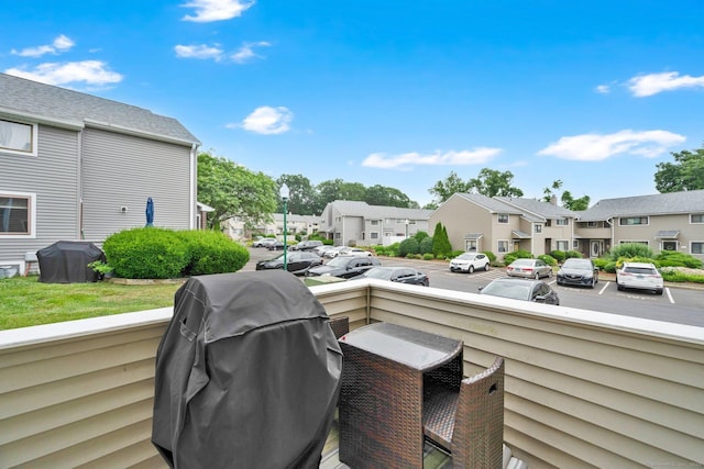 182 Shagbark Dr Unit 182, Derby, CT 06418 - patio / terrace featuring grilling area and a residential view