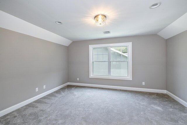 6 Kaatskill Ln, East Lyme, CT 06357 - bonus room featuring lofted ceiling, carpet floors, and recessed lighting