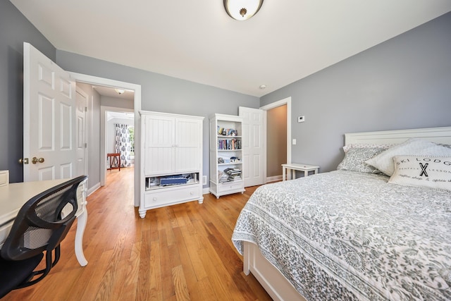 118 Cobblestone Dr, Southington, CT 06479 - bedroom with light wood-type flooring and baseboards