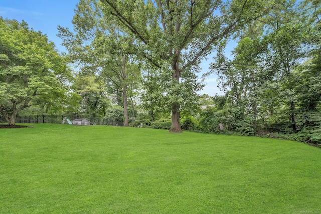 46 Bowman Dr, Greenwich, CT 06831 - view of yard
