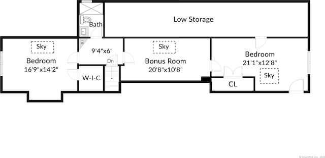 46 Bowman Dr, Greenwich, CT 06831 - view of home floor plan