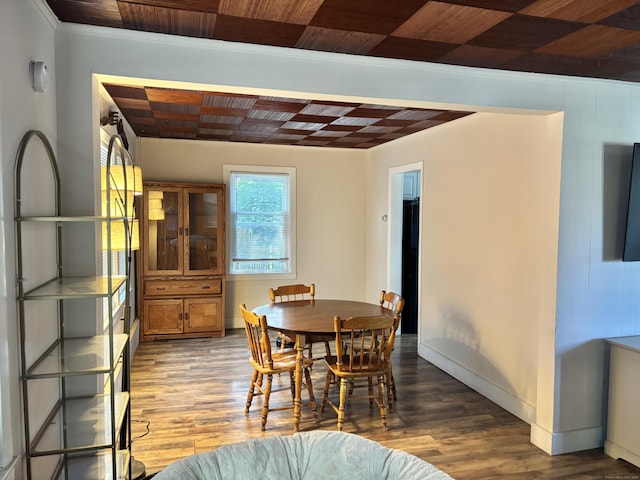 23 Carely Ave, Griswold, CT 06351 - dining area with wood finished floors and baseboards