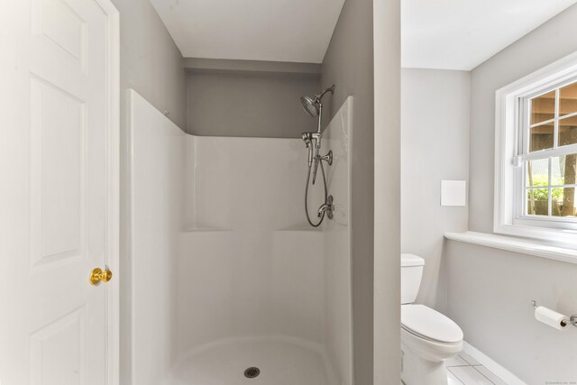24 Ken Oaks Dr, Danbury, CT 06810 - bathroom featuring a shower and tile patterned flooring