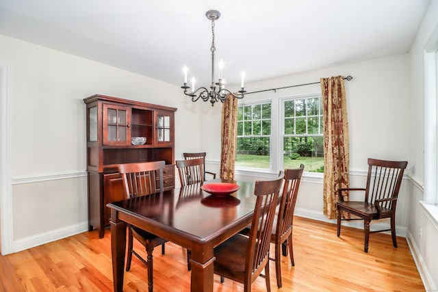 35 Vista Rd, Wilton, CT 06897 - dining space featuring a chandelier and light wood finished floors