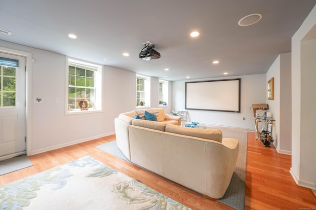 30 Partridge Rd, Stamford, CT 06903 - cinema featuring light wood-style flooring and recessed lighting