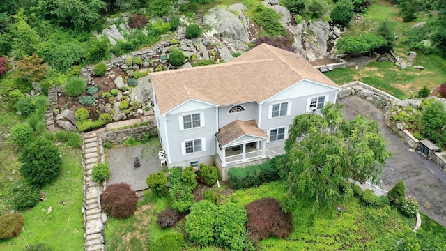30 Partridge Rd, Stamford, CT 06903 - aerial view of property and surrounding area