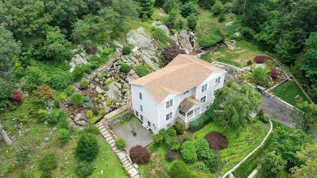 30 Partridge Rd, Stamford, CT 06903 - aerial view of property and surrounding area