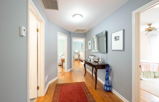 30 Partridge Rd, Stamford, CT 06903 - hallway with light wood-type flooring and baseboards