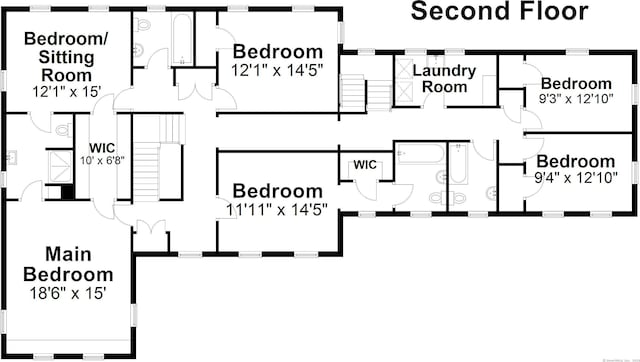35 Walker Ln, West Hartford, CT 06117 - view of property floor plan