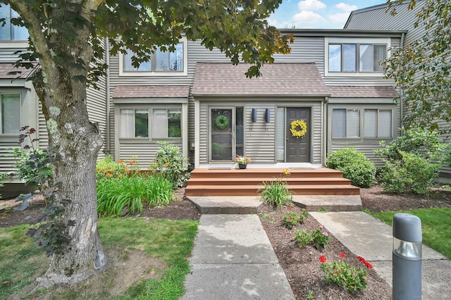 55 Wickhams Fancy Unit 55, Canton, CT 06019 - view of front of property with roof with shingles