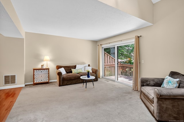 55 Wickhams Fancy Unit 55, Canton, CT 06019 - carpeted living area with baseboards