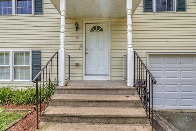 10 Leo Ln, Naugatuck, CT 06770 - entrance to property with an attached garage