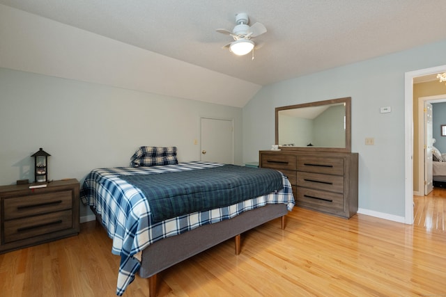 11 Adam Dr, Newington, CT 06111 - bedroom featuring wood finished floors, a ceiling fan, and vaulted ceiling