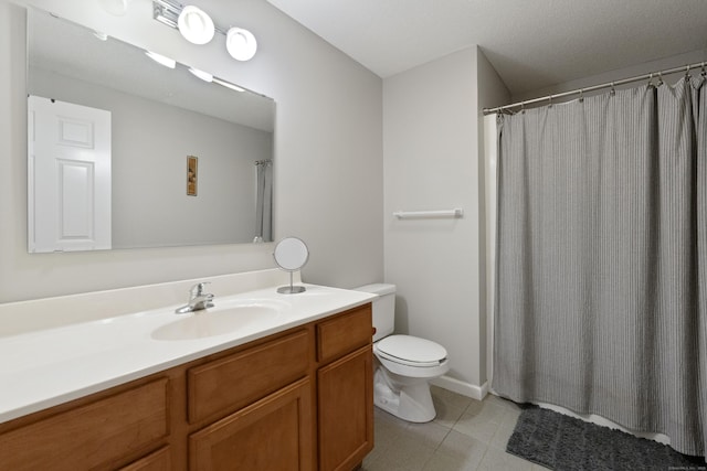 11 Adam Dr, Newington, CT 06111 - bathroom featuring vanity, tile patterned flooring, and curtained shower